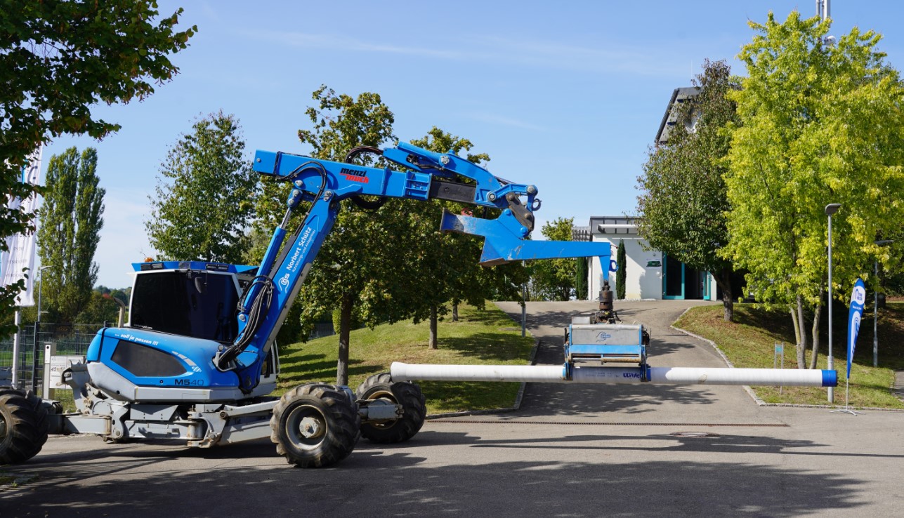 Menzi Muck der Firma Norbert Schütz