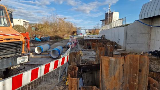 "Update" - Inbetriebnahme des neuen Rohwasserbehälters im Wasserwerk
